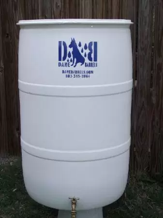 $45 55 Gallon Rain Barrels w/brass spigot