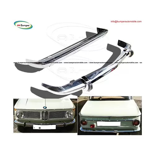 $ 1 BMW 2002 bumper (1968-1971) by stainless steel