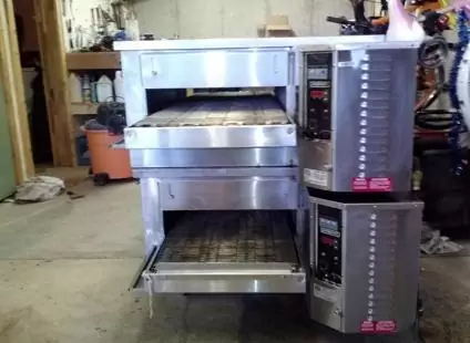 $1,400 2 Commercial Hobart 18 Conveyor Pizza Ovens