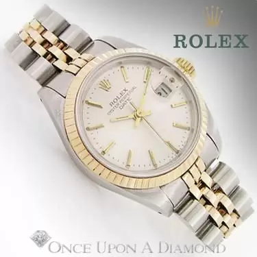 $2,750 Ladies Rolex Datejust Two Tone Jubilee Silver Dial Gold Fluted Bezel
                                                for sale
                                in
                                Shreveport,
                                Louisiana