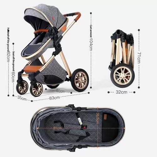 $287 Newborn Prams 3-In-1 Baby Stroller With Basket Portable Infant Carriage
                                                in
                                Cerritos,
                                California